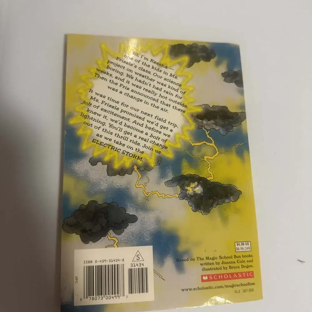 The Magic School Bus Science Chapter Book #14: Electric Storm